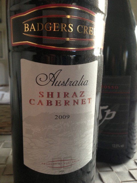 Badgers Creek Shiraz Cabernet 1
