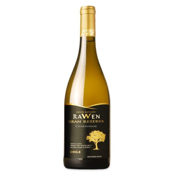 Vang Chile Rawen Gran Reserva Chardonnay