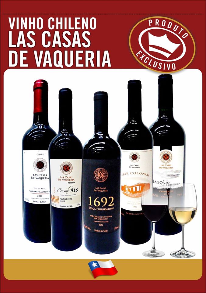 Vang Chile Las Casas De Vaqueria Cabernet Sauvignon 1