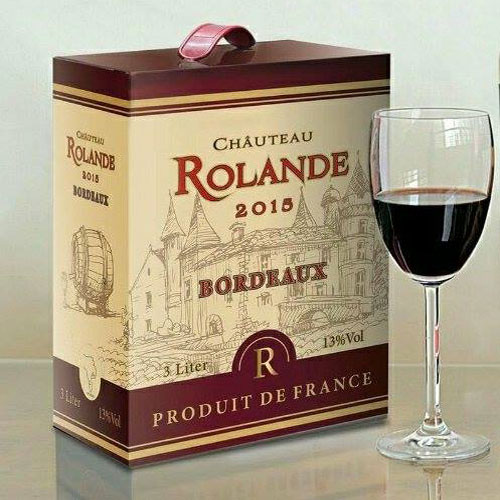 Ruou Vang Bich Phap Rolande Bordeaux 3 Lit