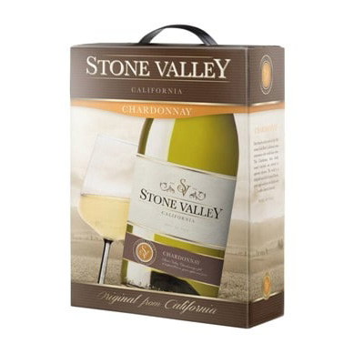 Ruou Vang Stone Valley Chardonnay Bich 3l